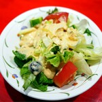 ハングリータイガー - 妻のスペシャルセット:サラダ サウザンドドレッシング