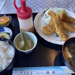 和風レストラン 海城 - 料理写真:魚フライ定食1100円