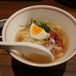Sumibi Yakiniku Fushimiya Hidagyuu Bettei - 梅しそ冷麺ハーフ