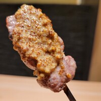 焼鳥 鐡 - 鴨肉 マスタードたっぷり