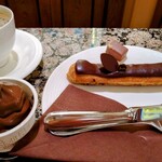 La Maison du Chocolat - コルネ メゾン、エクレール ショコラ