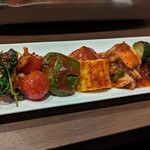 焼肉 もりもと - キムチ盛り合わせ