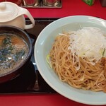 ラーメン 山岡家 - えび塩つけ麺（大盛）