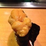 鮨処寿司大 - ウニ(旬魚のおまかせ)2013．9