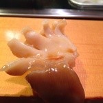 鮨処寿司大 - 北寄貝(旬魚のおまかせ)2013．9