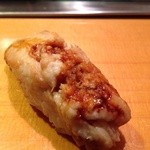 鮨処寿司大 - 穴子(旬魚のおまかせ)2013．9