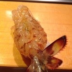 鮨処寿司大 - 活・車海老(時価)2013．9