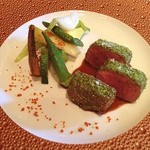 レストラン マノワ - 仔羊のショートロイン♥