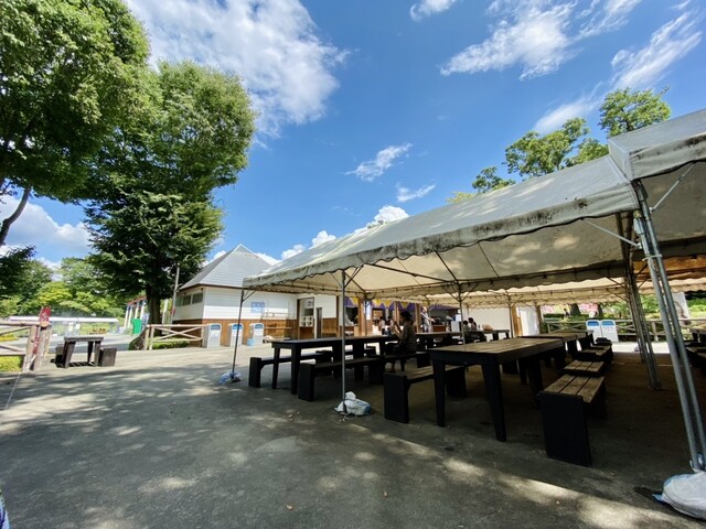 野外広場 - 茂吉記念館前（かき氷）の写真