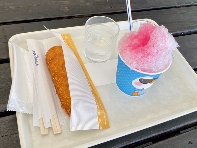 野外広場 - 茂吉記念館前（かき氷）の写真