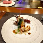 Ginza Teppanyaki Suburimu - 活伊勢海老の鉄板焼き