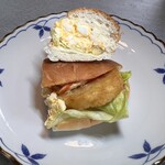 ずんちゃんパン - ハッシュ玉子パン　塩分控えめな玉子がたっぷり