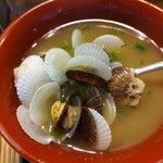 む蔵 - ホタテ稚貝の汁