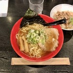 麺家いろは - 白海老出汁のラーメン