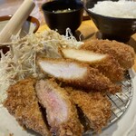豚屋とん一 - ミックスフライ定食¥1,030