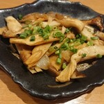 大衆日本酒バル ふとっぱらや - エリンギバターソテー
