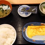 Machikadoya - だし玉子焼きの朝定食430円 202308