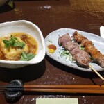 Taketombo - 煮物・串物。