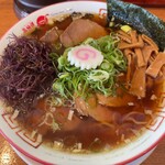 かもめ食堂 - チャーシューメン＋ふのり