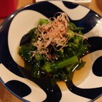 ざわさん - 菜の花お浸し300円