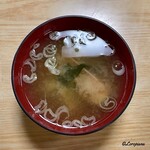 きん寿司 - 海老の味噌汁