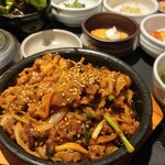 韓国料理 benibeni - 牛プルコギ定食(辛口)