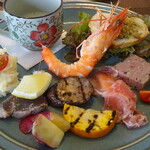 ジューダバレリーノ - ﾄﾗｯﾄﾘｱ前菜盛り合わせ