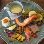 ジューダバレリーノ - ﾄﾗｯﾄﾘｱ前菜盛り合わせ