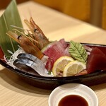 和食 炭とけむり - 鮮魚のお造り盛り合わせ