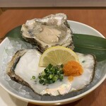 日本料理 空海 - 徳島産岩牡蠣　@1500