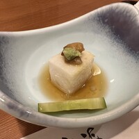日本料理 空海 別亭 - 半分食べてしまったお通し　@500