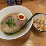 麺屋 はなぶさ - 鶏そばプレミアムサービスセット　1,150円