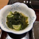 鳥正 - 酢の物　何気に美味い！