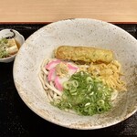 Izakaya Tombo - ちくわ磯辺ぶっかけうどん(660円)