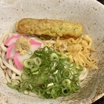 Izakaya Tombo - ちくわ磯辺ぶっかけうどん(660円)