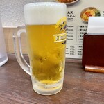 因幡うどん - ランチビール