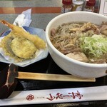 Yamagata Chotto Tei - 天ぷらはよくあがってます。肉は出がらし感あり。