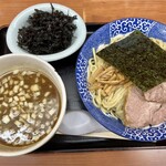 肉煮干中華そば 鈴木ラーメン店 - つけ麺＋ばら海苔