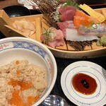 鮨・酒・肴 杉玉 - ランチ舟盛り丼