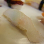 江戸政寿司 - 多分ヒラメ！（ランチ握り）