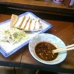 焼き鳥　柳屋 - 揚げ出し豆腐刺し