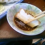 焼き鳥　柳屋 - 特性ワサビ醤油で