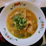 餃子の王将 - 令和5年8月
            日替わりランチ 税込715円
            白湯醤油ラーメン、ジャストサイズ天津飯