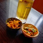 居酒屋　かみがしま - お通し 165円