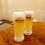 居酒屋 十万馬力 - 生ビール 380円