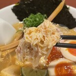 酒肴場 屯 - 毛蟹のほぐし身たっぷり