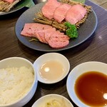 焼肉えん - Bランチ 上物セット（お肉増量1.5倍 ）