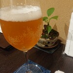 天ぷら とばり - スパークリングのお茶