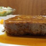 キッチン ブルー グローブ - テリーヌは分厚いですね