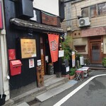 鈴新 - 新宿通りから車力門通りをまっすぐ進んだ突き当り角。